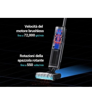 EZVIZ RH2 Aspirapolvere lavapavimenti 3 in 1