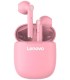 Lenovo - HT30 Pink Auricolari Bluetooth