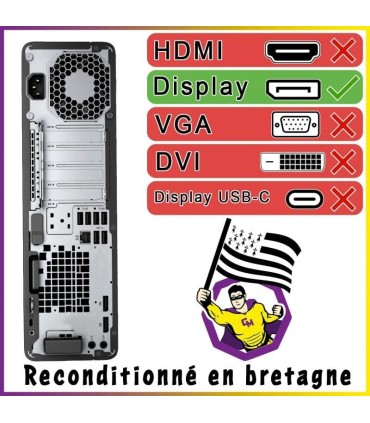 HP Elite Desk 800  G4 Sff 8/256 GB