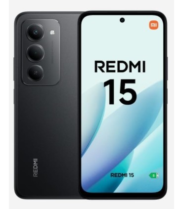 XIAOMI REDMI 15 BLACK 8+256GB 6.9" EU